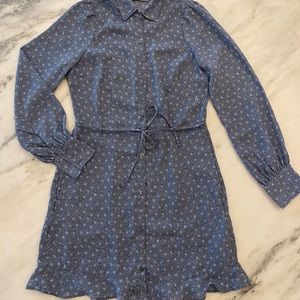 Abercrombie and Fitch Button Down Tie Waist Dress - NWT
